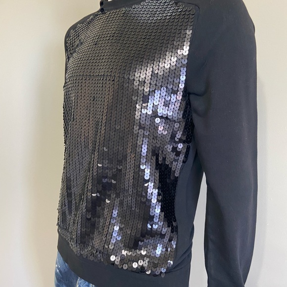 Armani Exchange sequinned hoodie - Picture 5 of 9